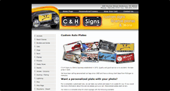 Desktop Screenshot of candhsigns.com